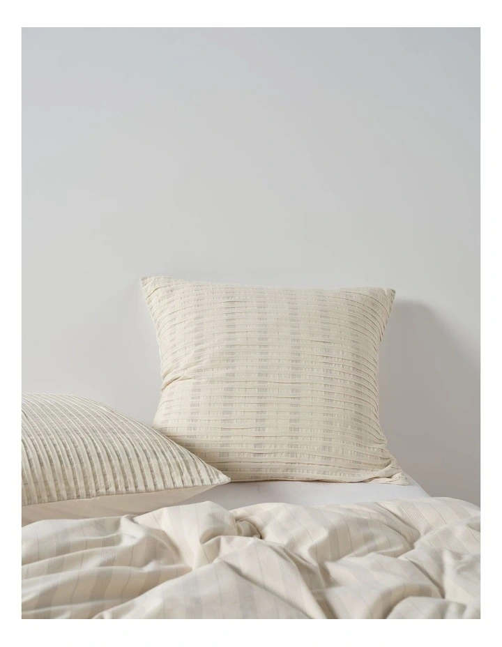 Pambula Quilt Cover Set in Vanilla image 4