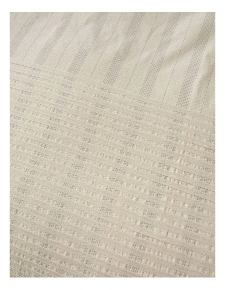 Pambula Quilt Cover Set in Vanilla image 5