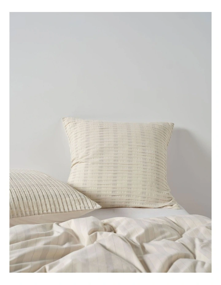Pambula Quilt Cover Set in Vanilla image 5