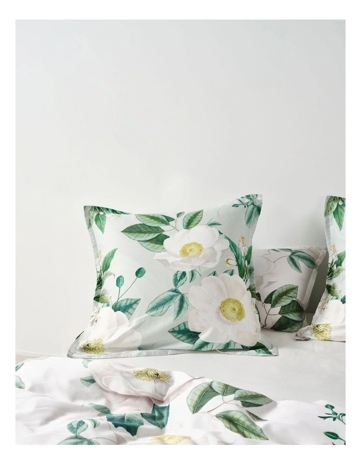 Loretta Quilt Cover Set in Vanilla image 5