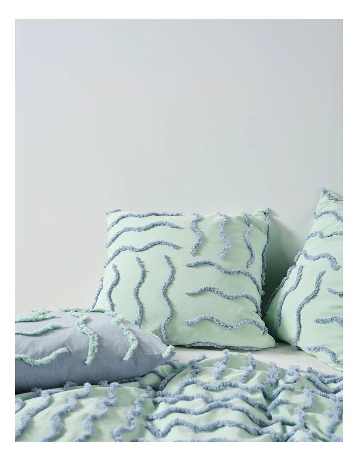 Metung Quilt Cover Set in Mint image 5