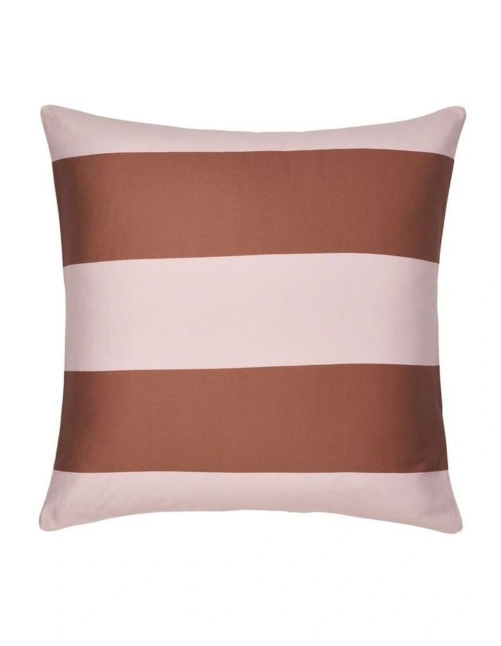 Rugby Stripe Cotton Sateen Quilt Cover Set in Orchid image 6