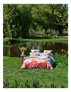 Sunrise Solstice Swims Quilt Cover Set in Multi