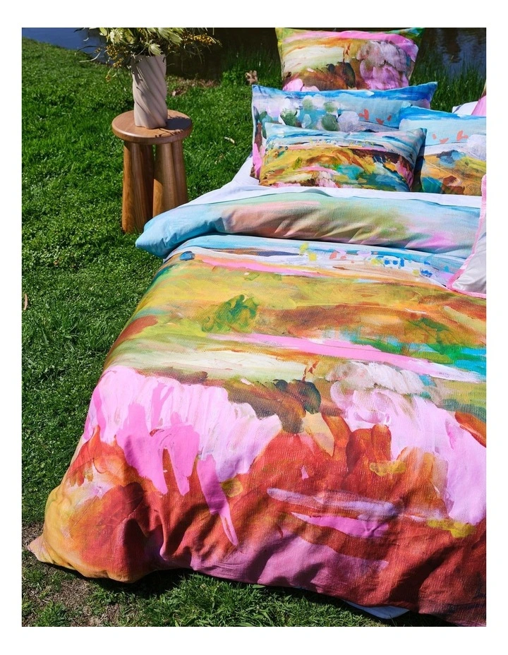 Sunrise Solstice Swims Quilt Cover Set in Multi image 2