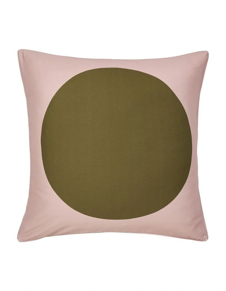 Pluto Cotton Quilt Cover Set in Olive image 7