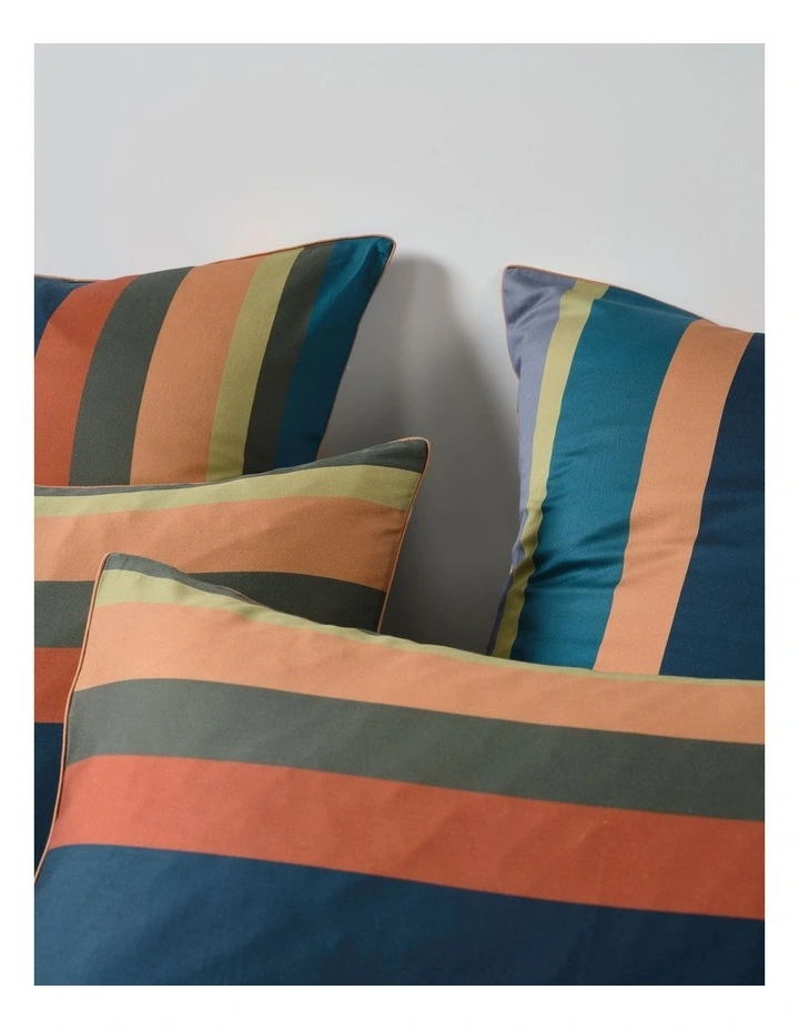 Rodgers Cotton Quilt Cover Set in Ginger image 4