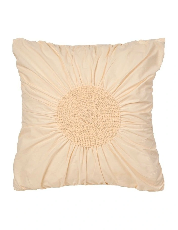 Claudia Cotton Percale Quilt Cover Set in Peach image 6