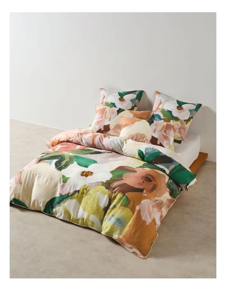 Yilenna Cotton Sateen Quilt Cover Set in Multi image 1