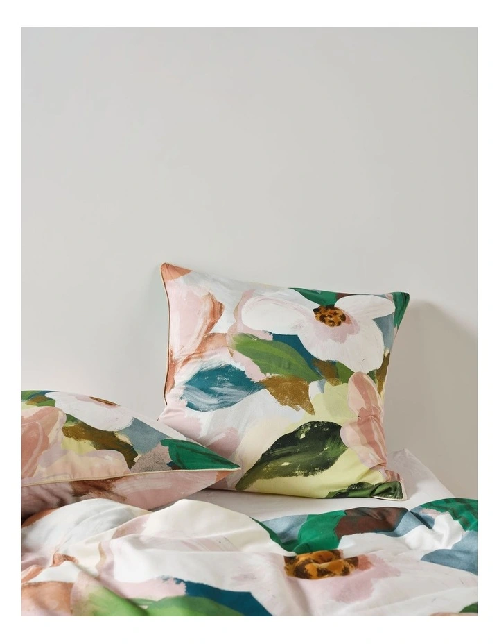 Yilenna Cotton Sateen Quilt Cover Set in Multi image 6