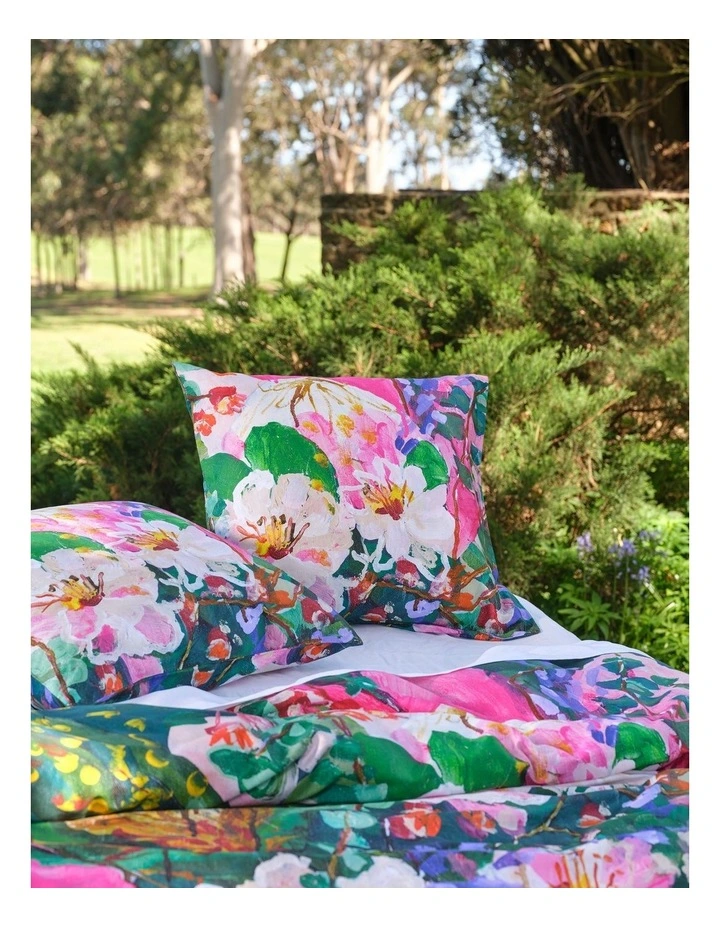 There's Calm In The Chaos Quilt Cover Set in Multi image 4