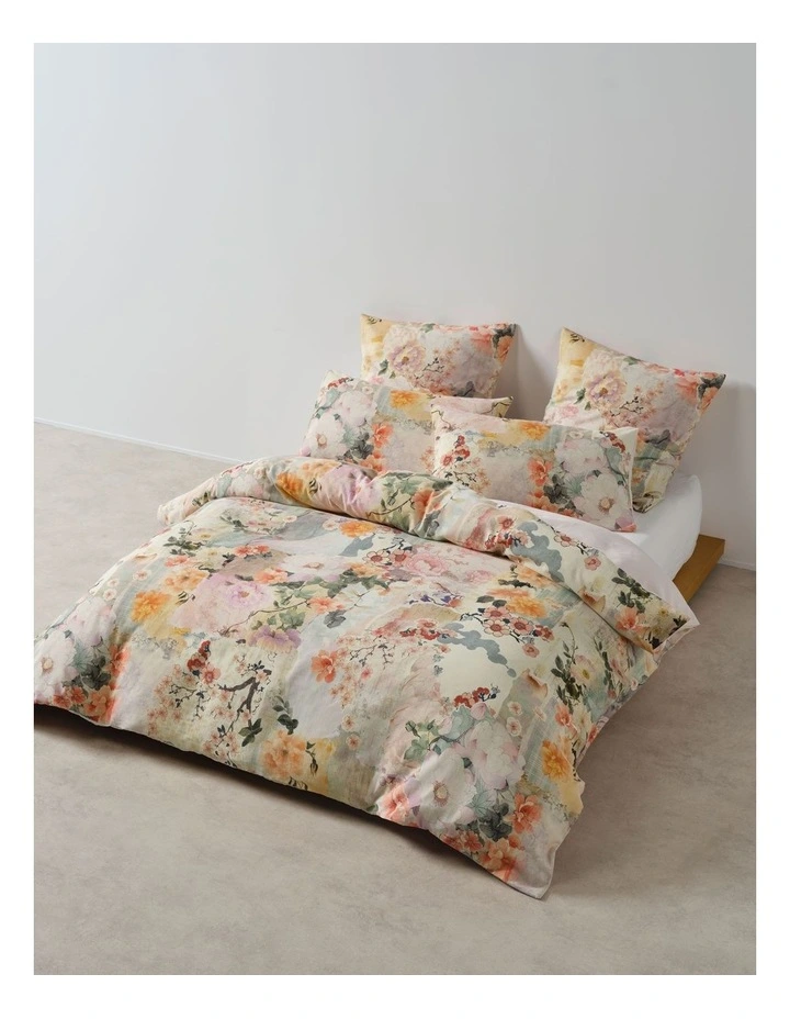 Cailee Cotton Quilt Cover Set in Orchid image 1