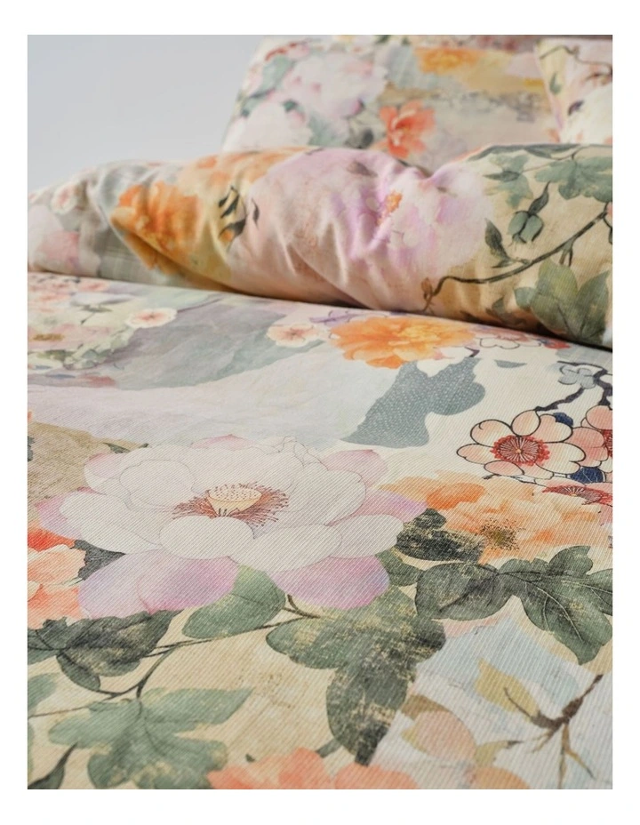 Cailee Cotton Quilt Cover Set in Orchid image 3