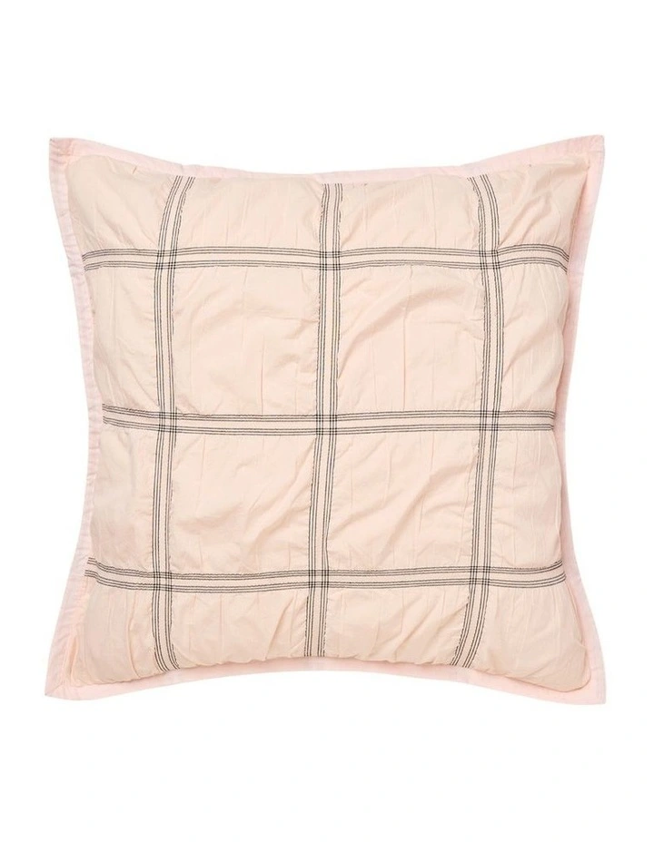 Mireya Cotton Quilt Cover Set in Blush image 6