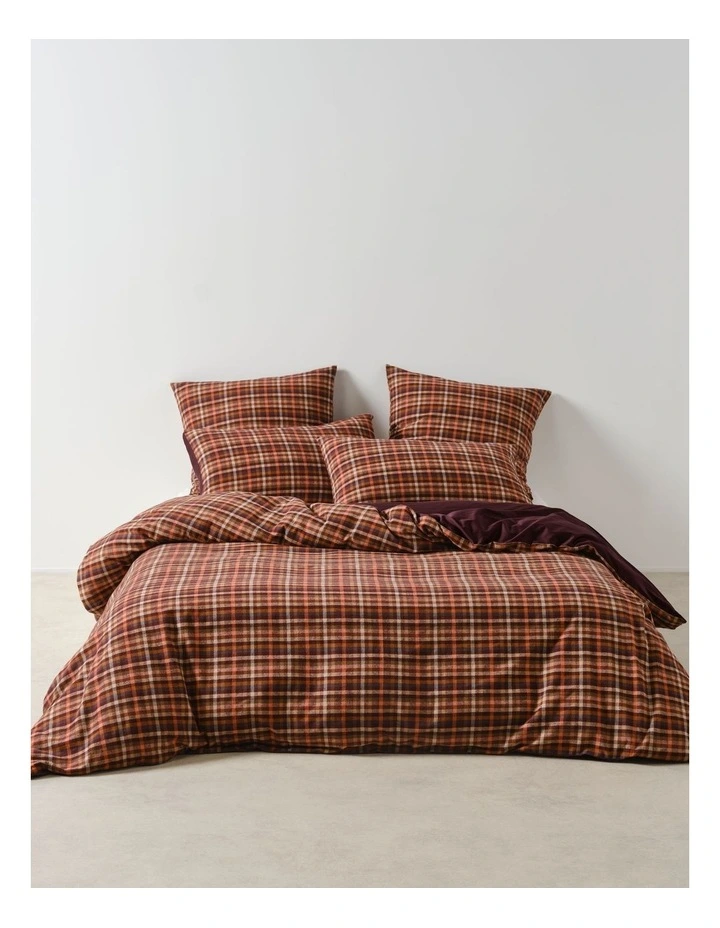 Jamieson Cotton Quilt Cover Set in Multi image 1