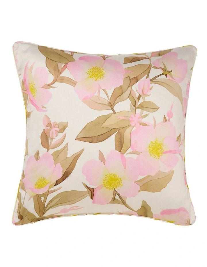 Camellia Cotton Sateen Quilt Cover Set In Blush image 6