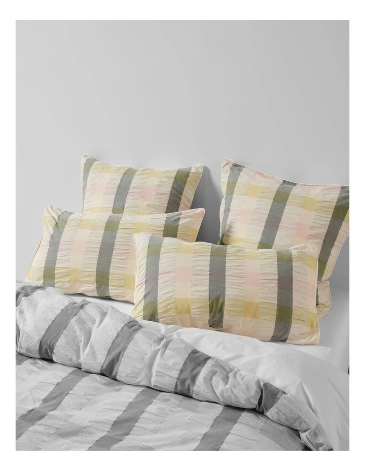Malo Cotton Quilt Cover Set In Pear image 2