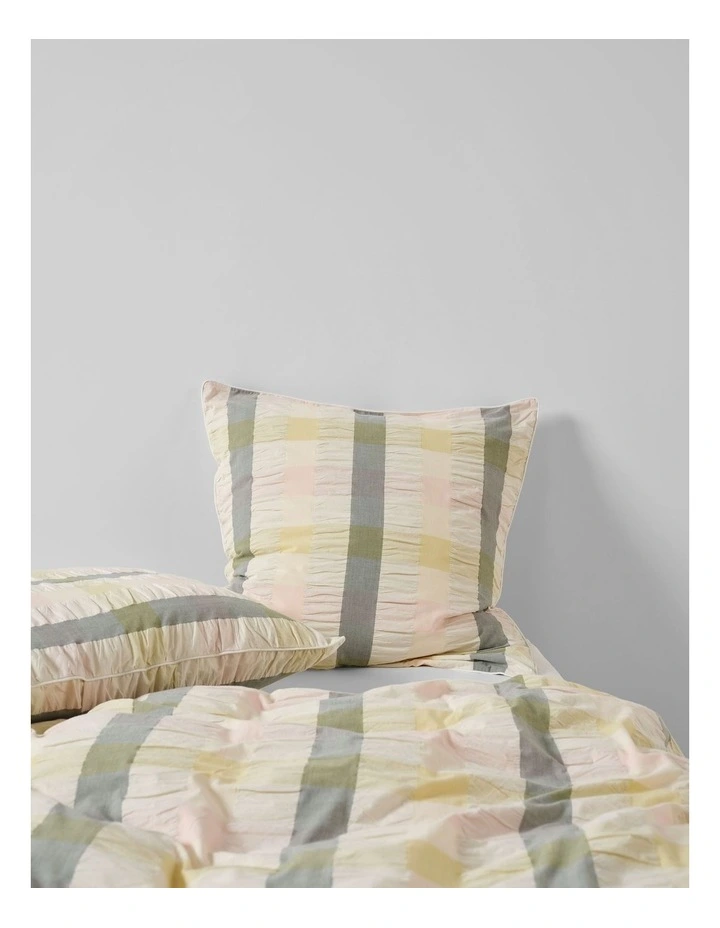 Malo Cotton Quilt Cover Set In Pear image 5