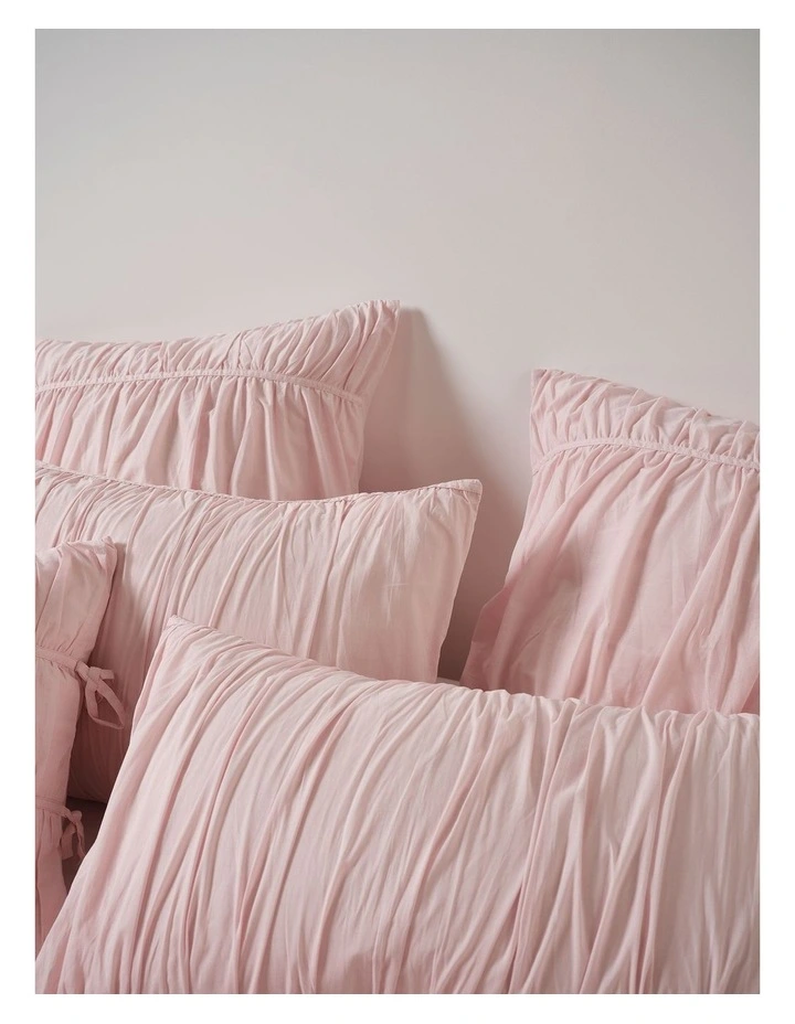 Layla Quilt Cover Set In Peony image 4