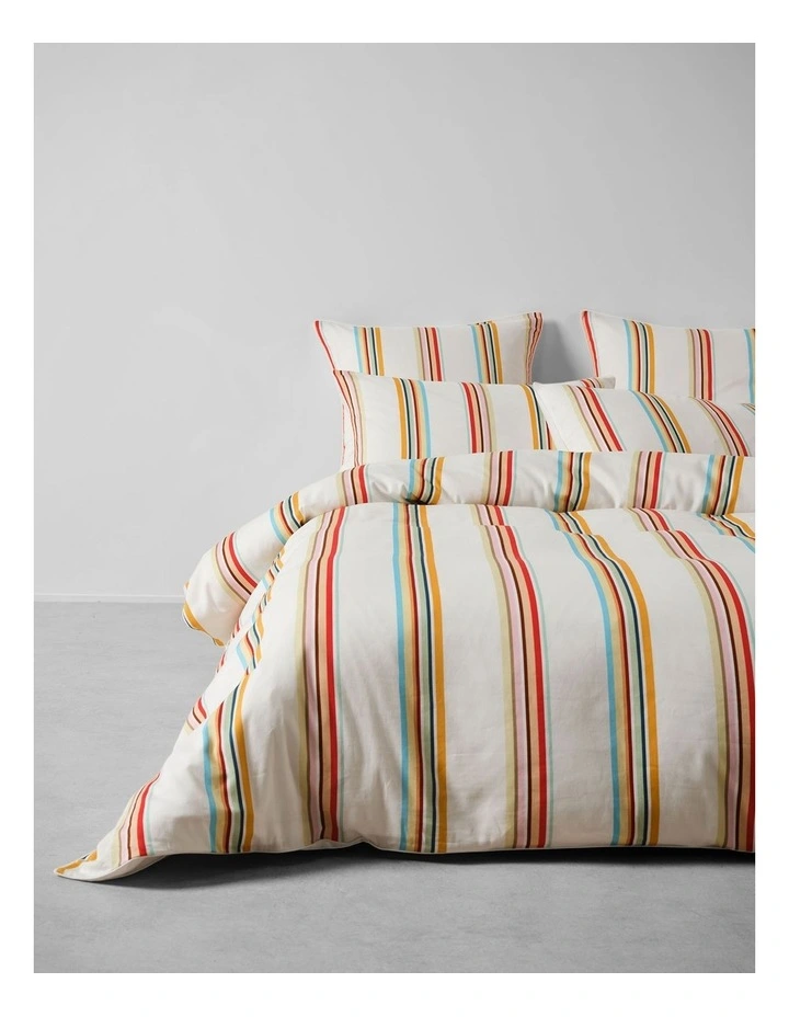 Sanremo Cotton Sateen Quilt Cover Set In Mango image 4