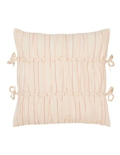 Layla Stripe Cushion 48x48cm In Blush