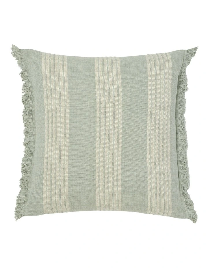 Sloan Cotton Cushion 48x48cm In Seafoam image 1