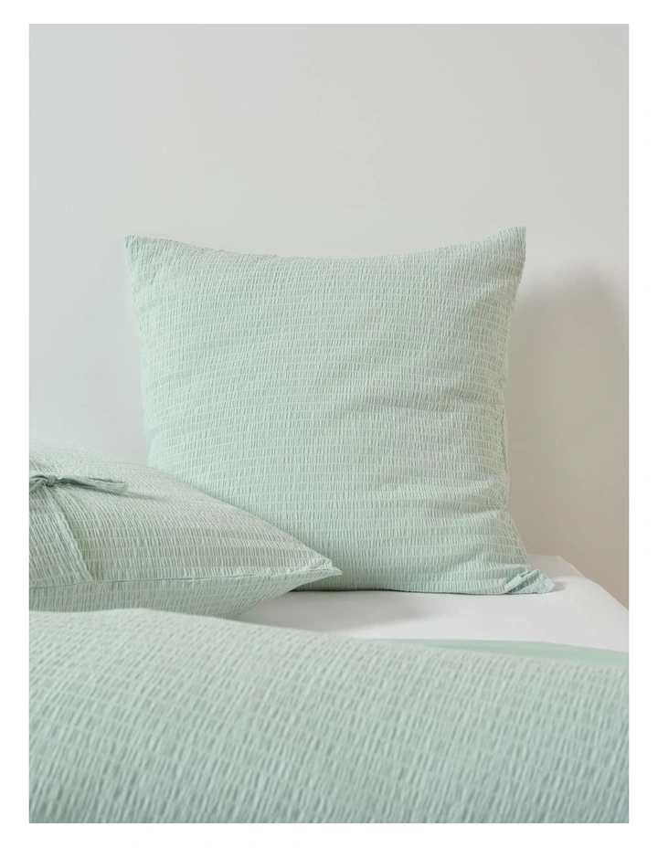 Manon Cotton Quilt Cover Set In Clearwater image 5