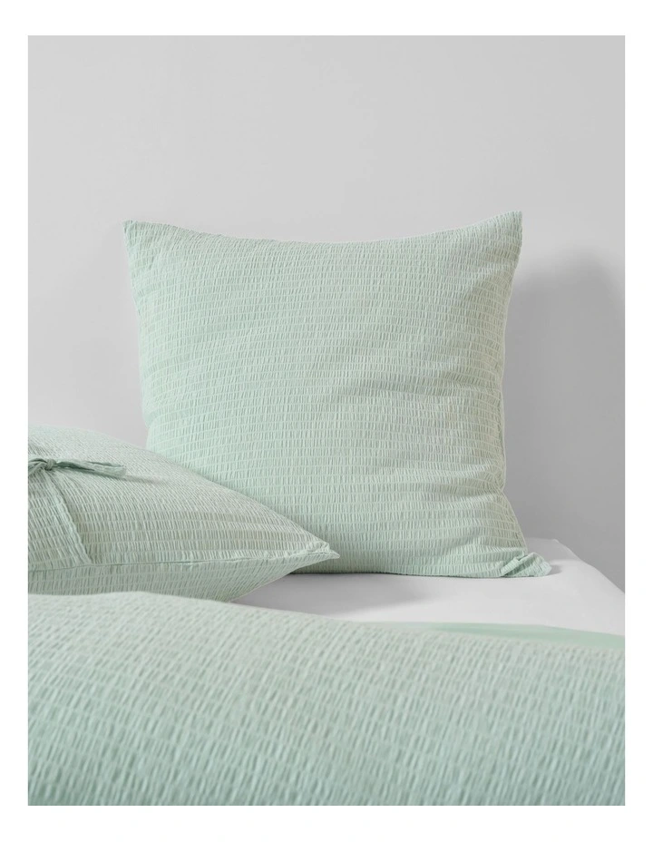 Manon Cotton Quilt Cover Set In Clearwater image 5