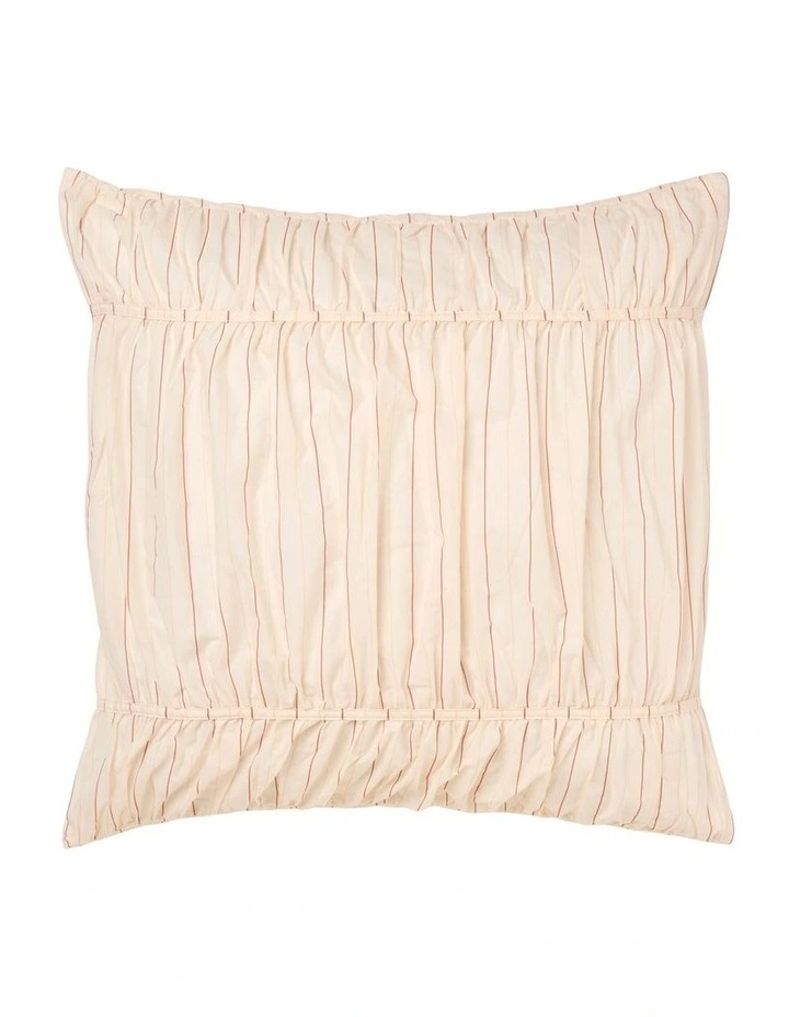 Layla Stripe Quilt Cover Set In Blush image 6