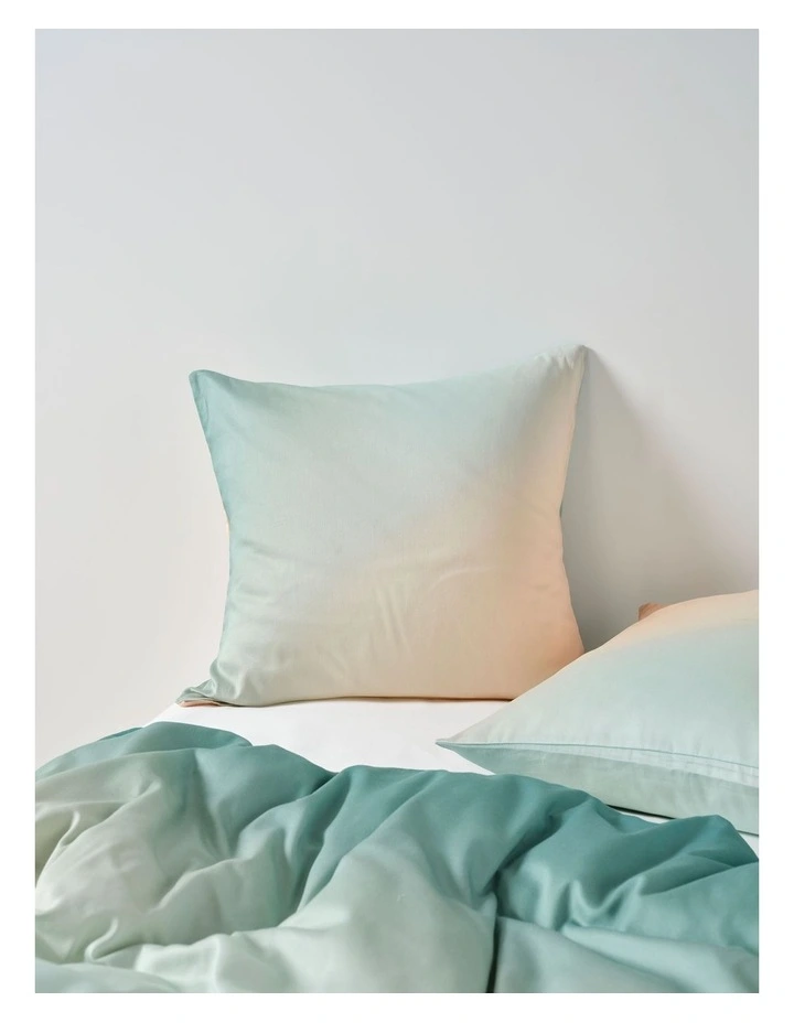 Solaris Cotton Sateen Quilt Cover Set In Papaya image 5