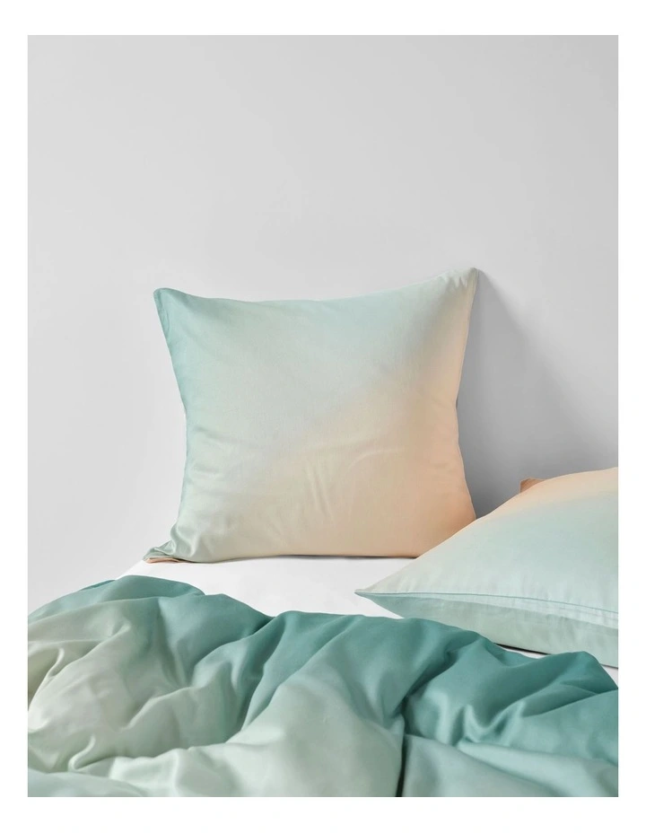 Solaris Cotton Sateen Quilt Cover Set In Papaya image 5