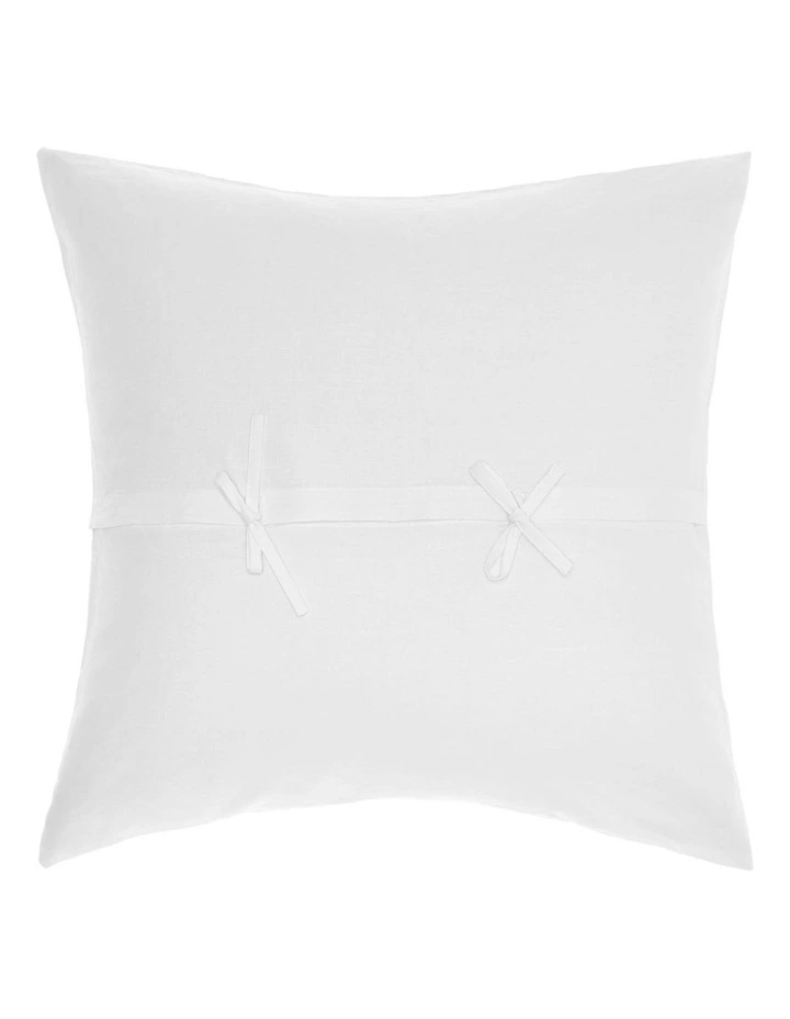 Nimes Quilt Cover Set in White image 3