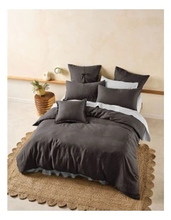 Nimes Quilt Cover Set in Magnet