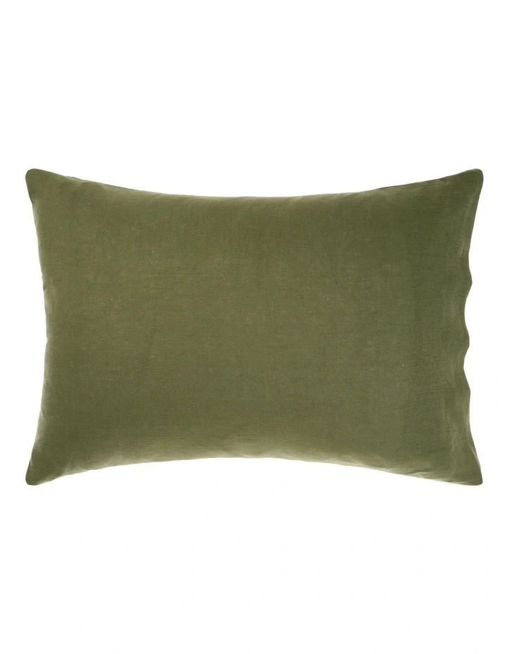 Nimes Quilt Cover Set In Moss image 2
