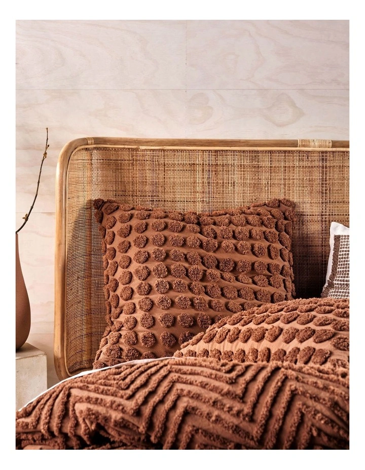 Fog Quilt Cover Set in Cinnamon image 5
