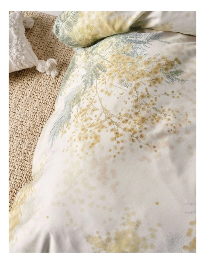 Mimosa Quilt Cover Set in Yellow image 2