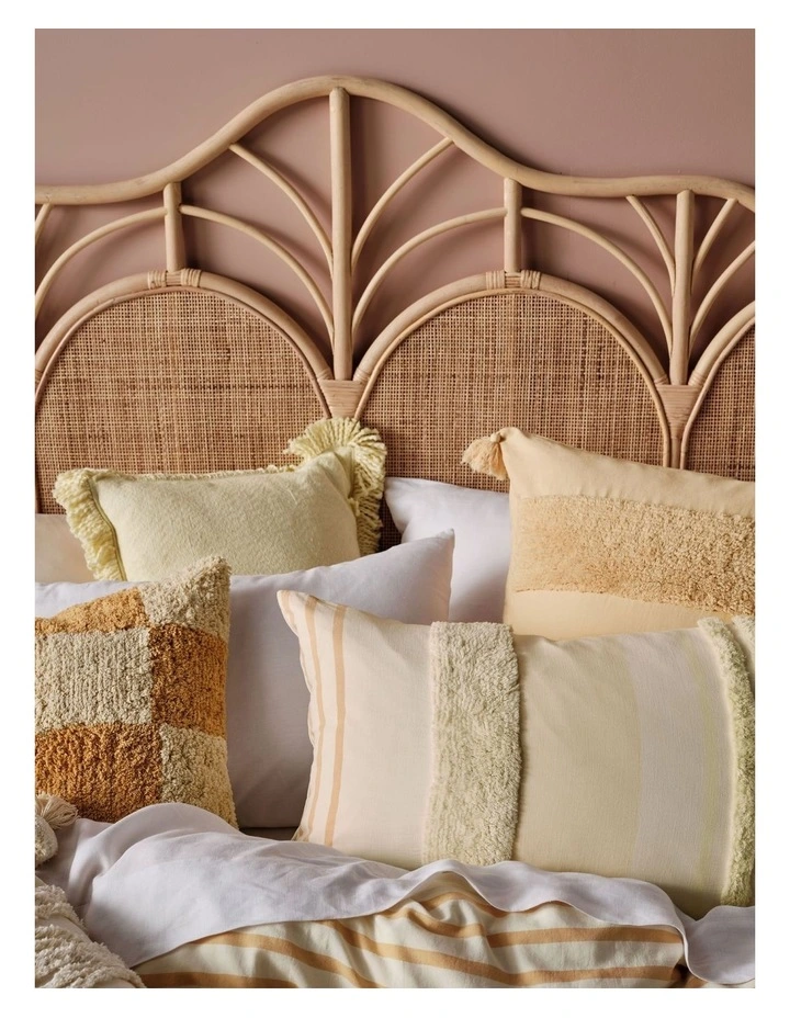 Briony Quilt Cover Set in Lemon image 3