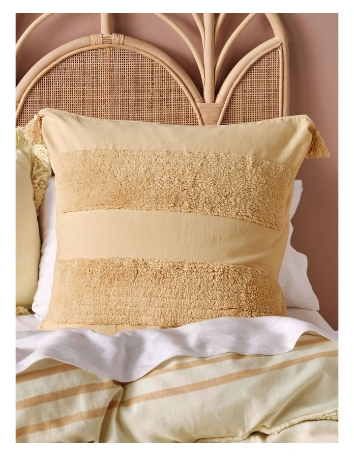 Briony Quilt Cover Set in Lemon image 5