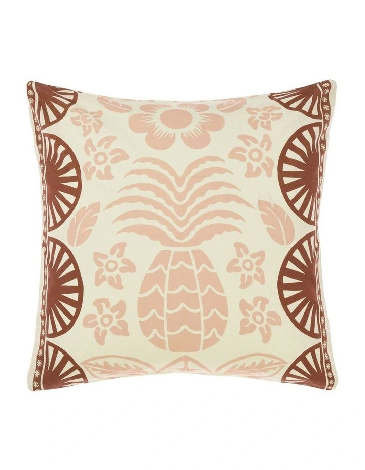 Messina Quilt Cover Set in Pink Clay image 4