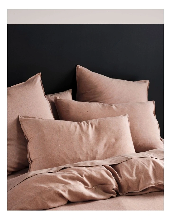 Rejeaneration Rialta Quilt Cover Set in Rust image 2