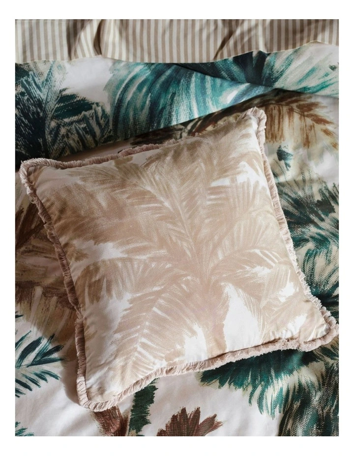 Cynthia Cushion 48x48cm in Teal image 2