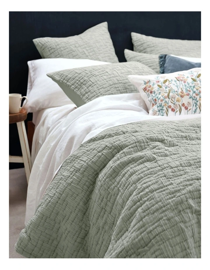 Livie Bed Cover Set in Mist image 3