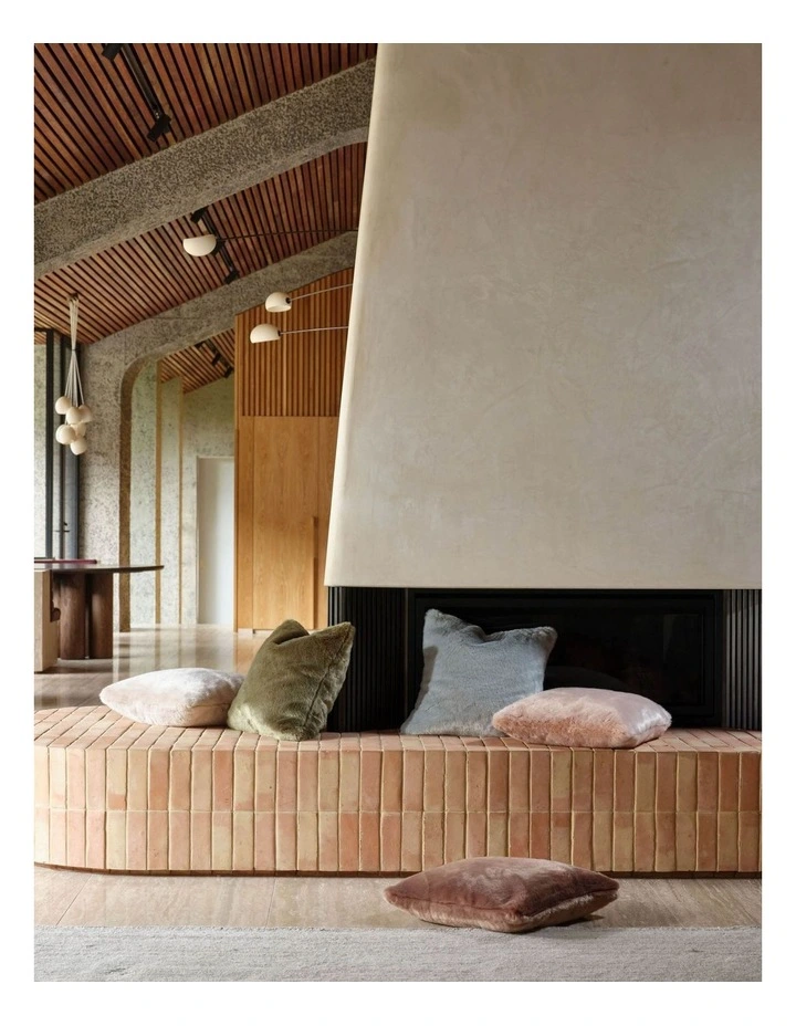 Selma Cushion 50x50cm in Mist image 2