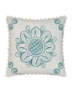 Thalia Cushion 48x48cm in Blue