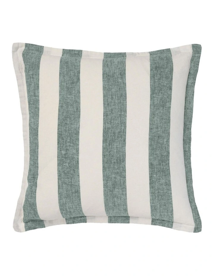 Vintage Stripe Cushion 48x48cm in Denim image 1