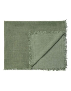 Maya Throw in Moss