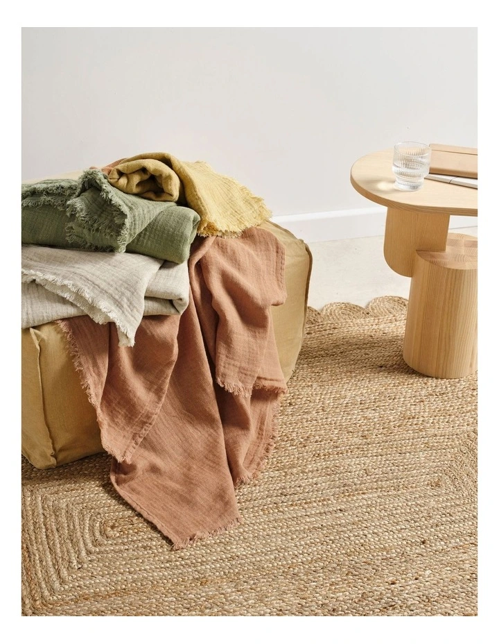 Maya Throw in Nutmeg image 3