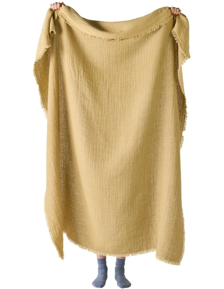 Maya Throw in Dijon image 2