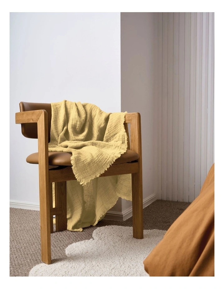 Maya Throw in Dijon image 3