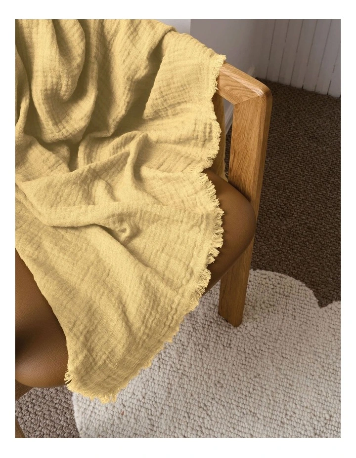 Maya Throw in Dijon image 4