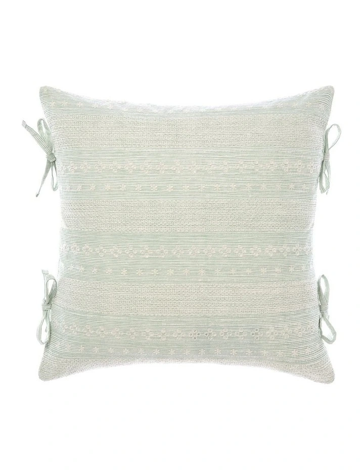 Lisette Cushion 48x48cm in Seaglass image 1